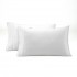 Funda almohada vainica color blanco pack de dos fundas